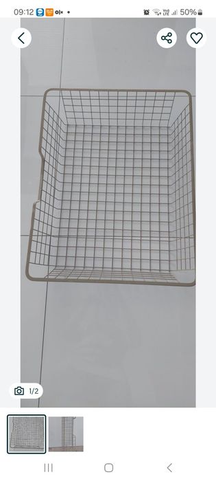 2 kosze Ikea Pax 75 cm bez prowadnic