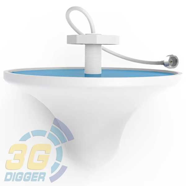 Стельова 3G/4G антена Callboost Грибок для репітера 700-2700 МГц 5 дБ