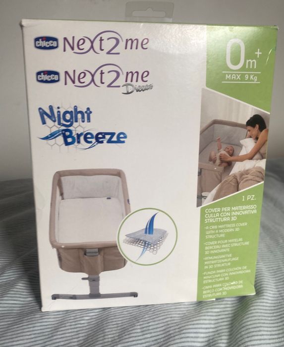 Capa de colchão respirável - next2me- Chicco