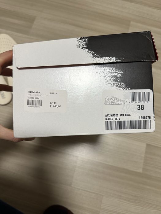 Кроссовки PREMIATA MASED Original 38 размер НОВЫЕ!!