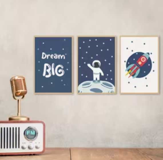 3 Posters Tema Espaço