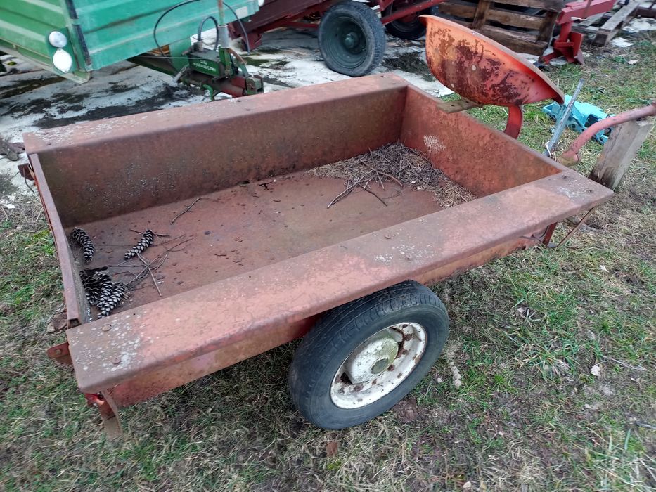 TRAKTOREK MF70 i terra vari mf70 dzik osprzęt przyczepka