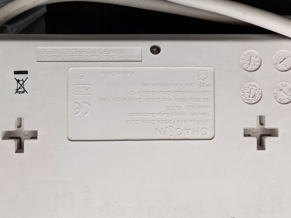 Extensão de tomadas elétricas, USB, TV,  RJ11 e RJ45