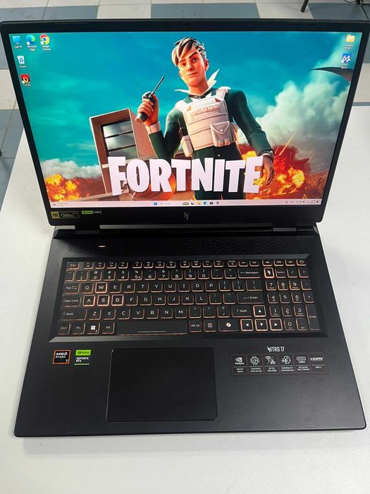Acer  17" 165Ггц 17.3/Ryzen 7 8845HS/16GB DDR5/512 GB SSD/RTX 4060 8Гб