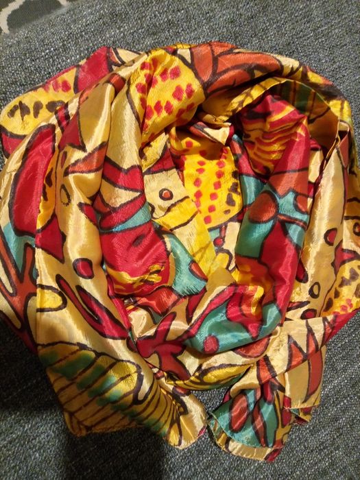 Szal jedwabny apaszka