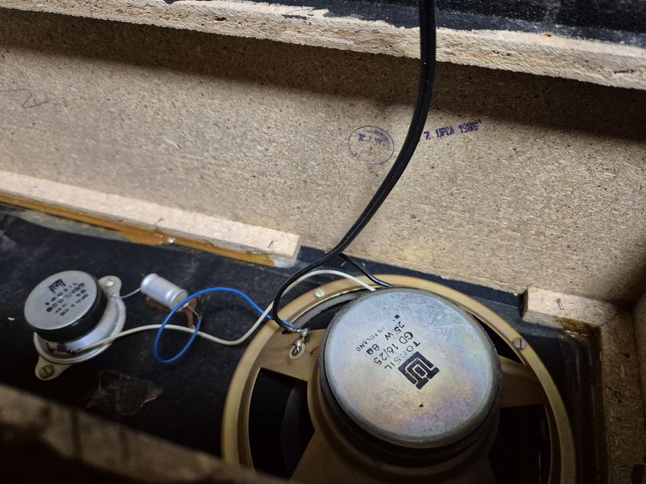 Kolumny głośnikowe Unitra Tonsil 25W 8Ohm 1985r