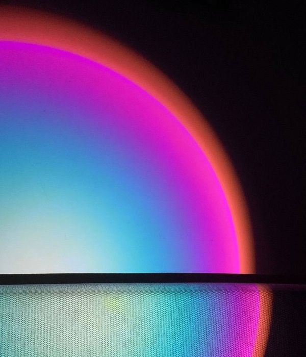 Лед лампа usb. Sunset lamp. Сансет лампа