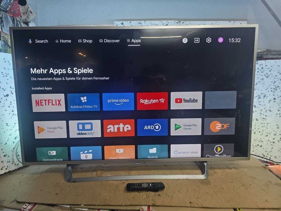 TV LED PHILIPS 55 cali - 4k uhd - ambiliht  Android