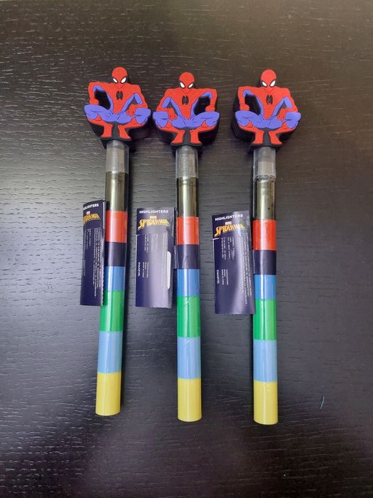 Canetas de pintar Spiderman NOVOS