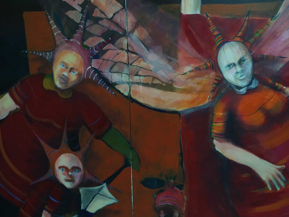 Tríptico de Jorge Vieira (1967) - As Meninas do Mar