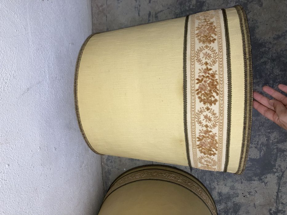 Abajures antigos vintage