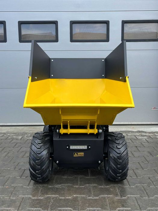 Elektryczne WOZIDŁO kołowe 500 kg NOWE 2026 Wysyp HYDRAULICZNY Wysyłka