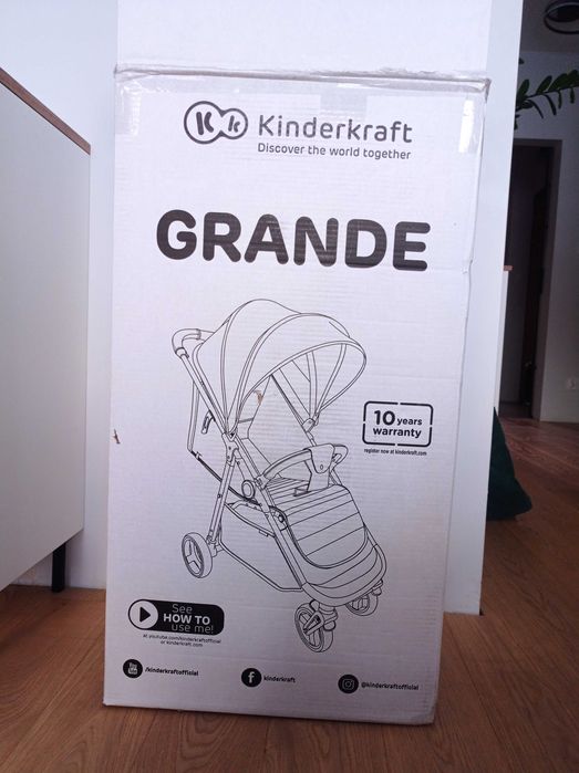 Wózek spacerowy Kinderkraft Grande