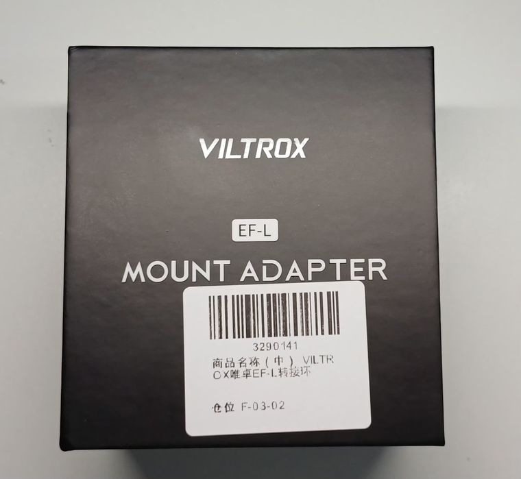 Viltrox EF-L mount adapter