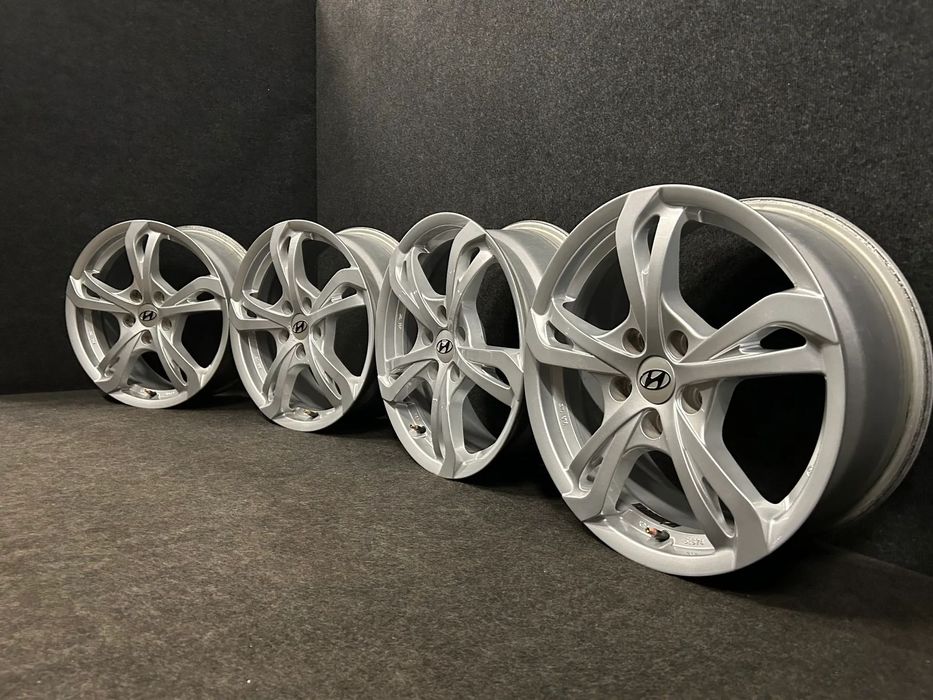 Alufelgi Hyundai Tucson, ix35, I30, Kia Sportage, Ceed 17 cali 5x114,3 4szt. z czujnikami!