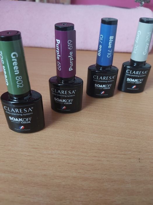 Nowe 4 lakiery hybrydowe claresa