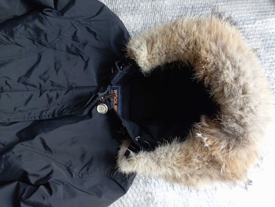 Woolrich Damska kurtka puchowa futerko XS