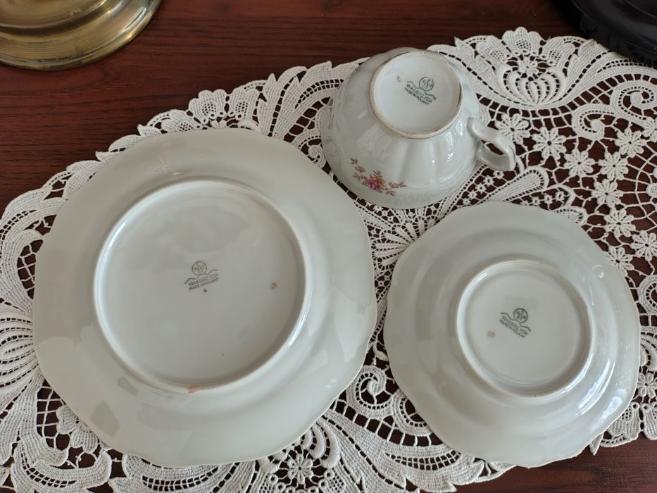 Trio z porcelany