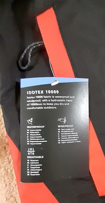 Przeciwdeszczowa isotex 10000 kurtka Regatta męska XS