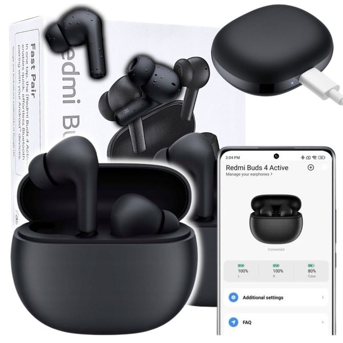 Słuchawki Bezprzewodowe Xiaomi Redmi Buds 4 Active