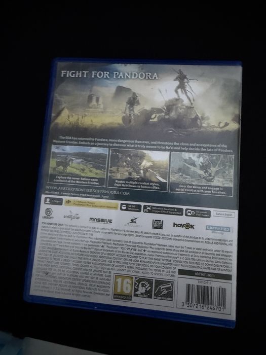 Avatar frontiers of pandora ps5