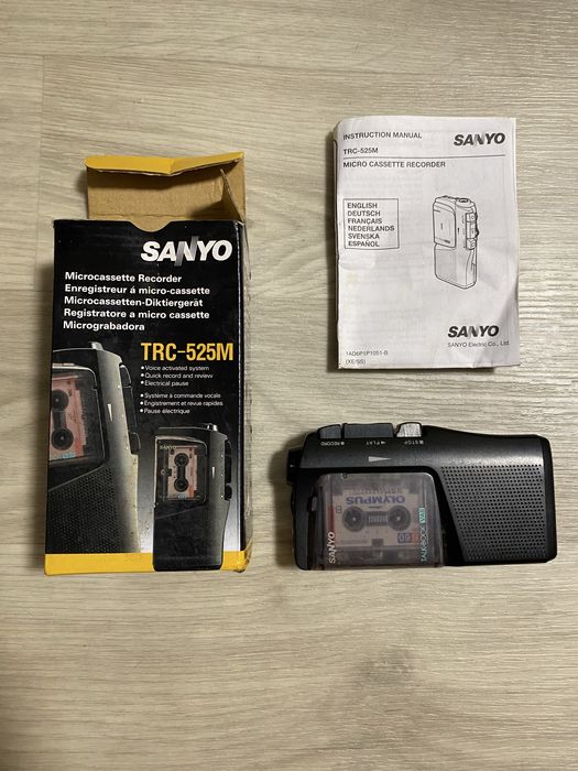 Диктофон мікроеасетний Sanyo TRC-525M
