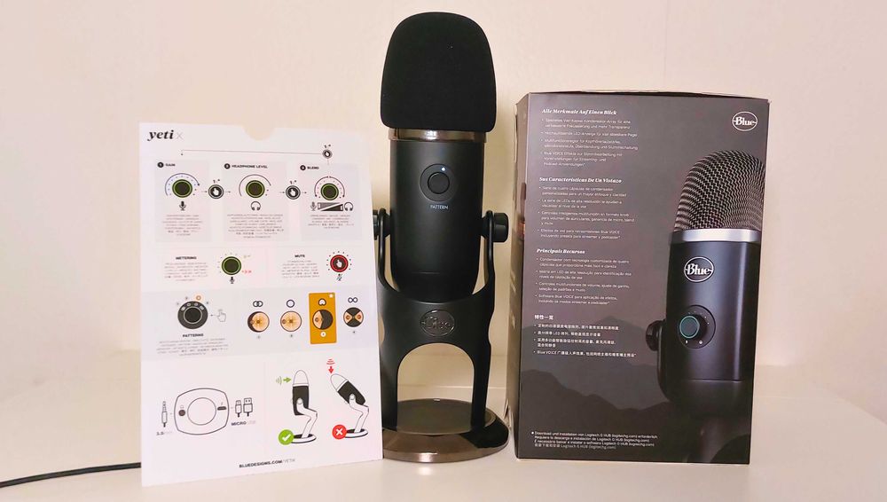 Microfone Blue Yeti X