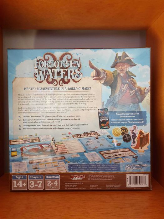 Forgotten Waters (Board Game, Jogo de Tabuleiro)