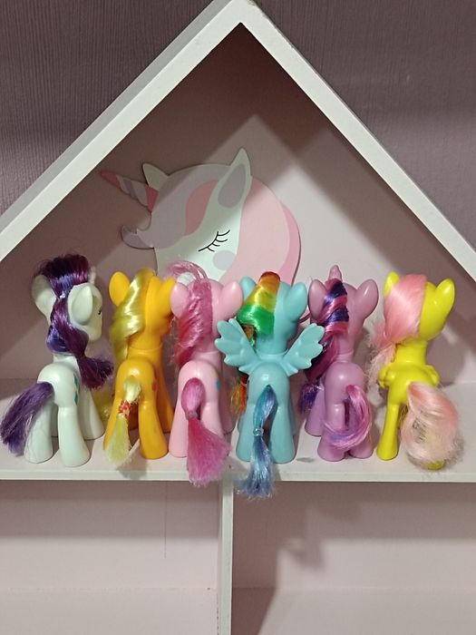 My Little Pony Mane 6 kucyki G4 Hasbro figurka MLP zestaw