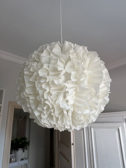 Ikea Vindkast lampa biala sufitowa