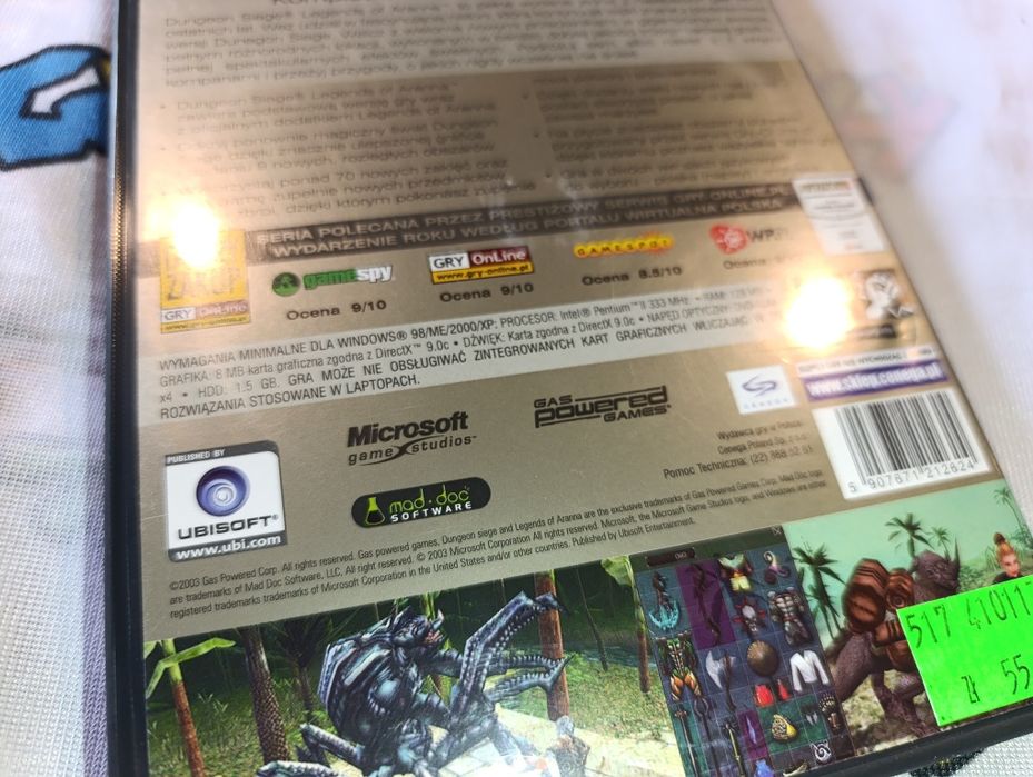 Dungeon Siege Legends Of Aranna PC po polsku stan 9.9/10