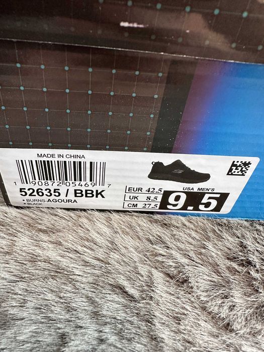 buty męskie skechers burns agoura 42.5