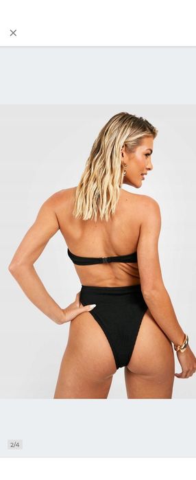 Strój kąpielowy jednoczęściowy Monokini Boohoo 42 XL