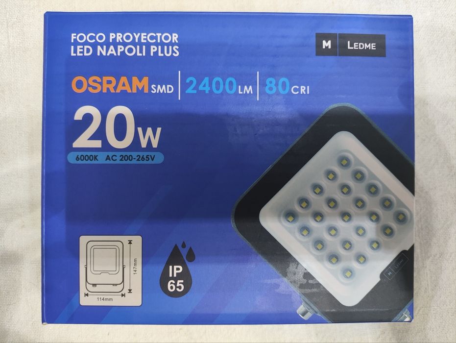 Foco projector led (Novo na caixa)