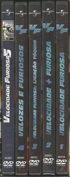 Velocidade Furiosa (caixa coleção 5 filmes)