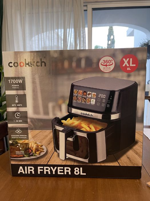 Air Fryer 8L COOKITCH (Ecrã Tátil)