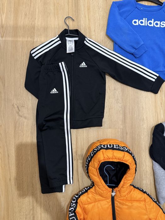 Zestaw ubranek markowych chlopiec Guess i Adidas 98/104