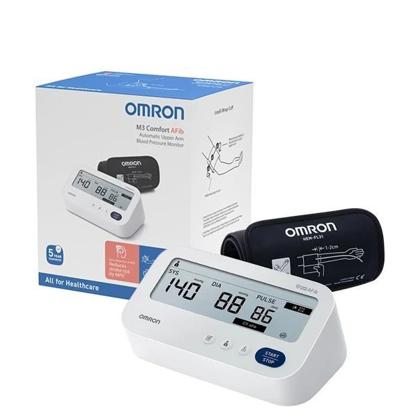 Тонометр Omron M3 Comfort Afib (HEM-7196-FLE)