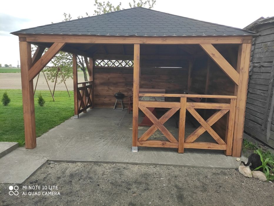 Altany ogrodowe różne wzory