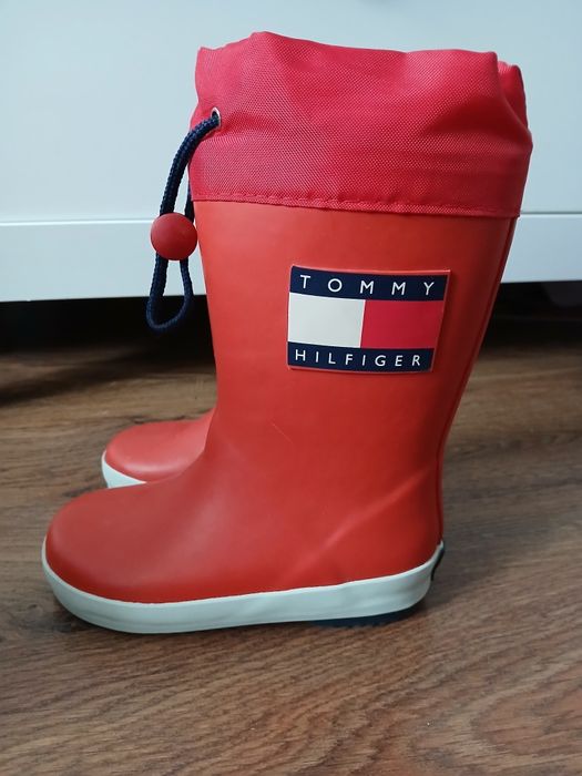 Kalosze dziecięce Tommy Hilfiger r.25 czerwone