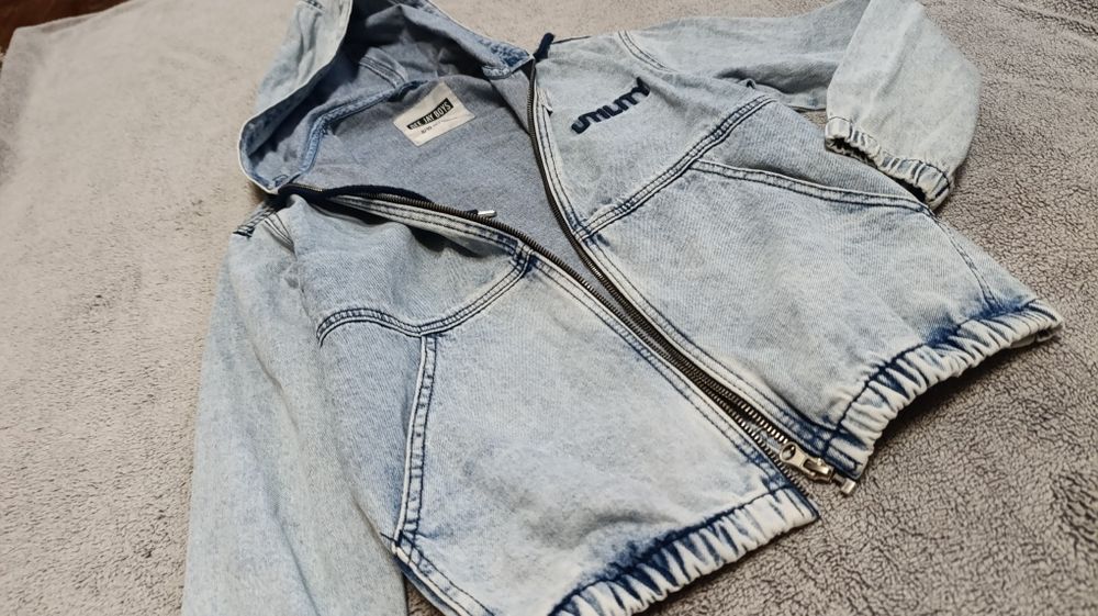 Джинсовка на хлопчика 140р.