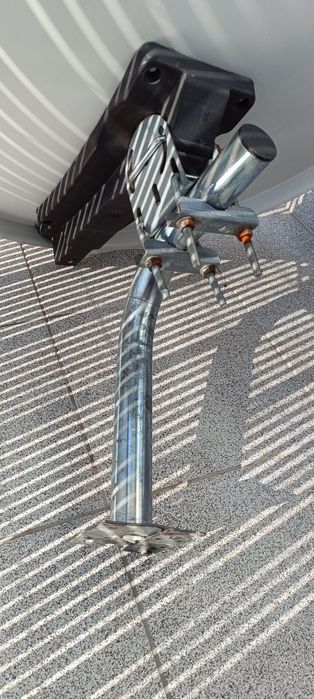 Antena satelitarna 75 cm, konwerter i uchwyt - komplet