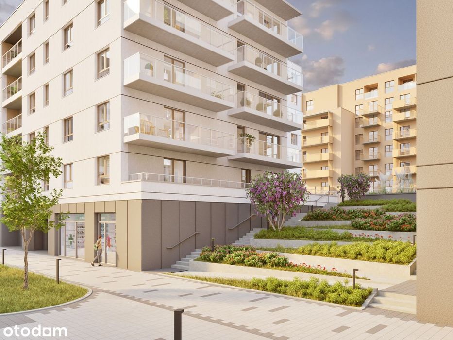 3-pokojowe mieszkanie 62m2 + balkon