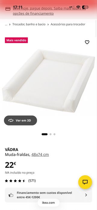Trocador + Muda Fraldas + Capa