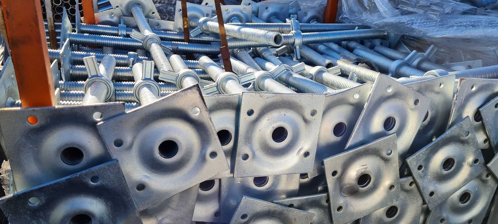 Stopa Podstawka Rusztowanie Plettac P70, Rux R65, Baumann L73 - Ocynk