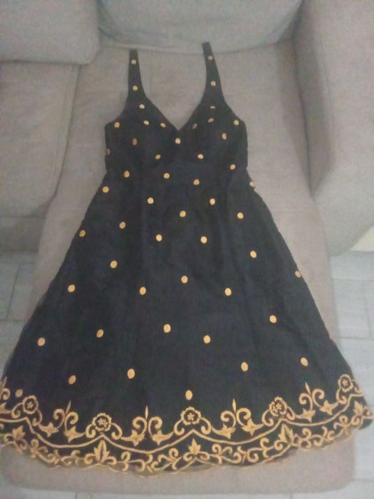Vestido preto elgante Sónia pena