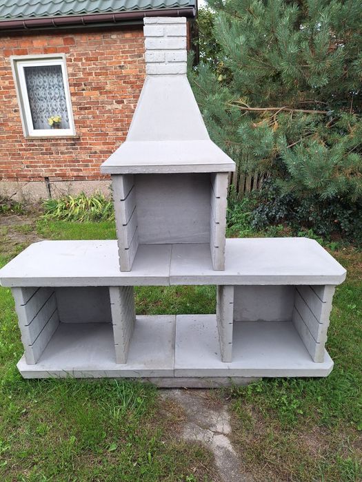 Grill ogrodowy betonowy taniooo ale dobrze