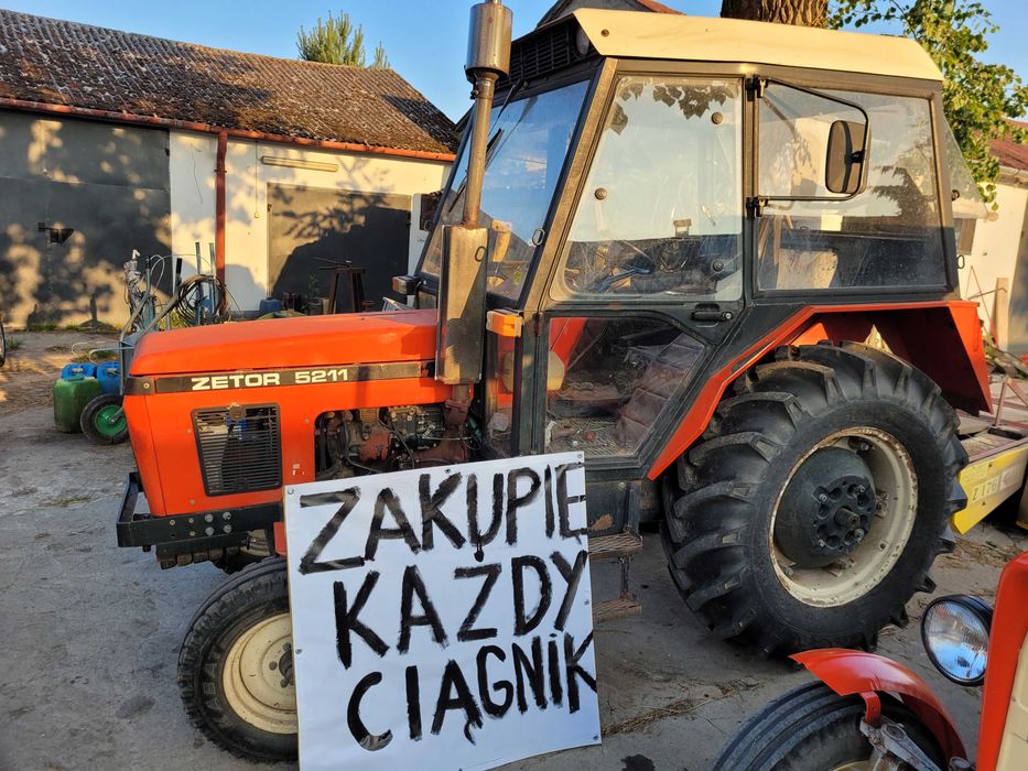 Skup Ciągników rolniczych URSUS C330/C360/ZETOR W każdym stanieDo50tys