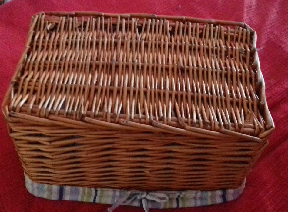 Cestinha de bambu
