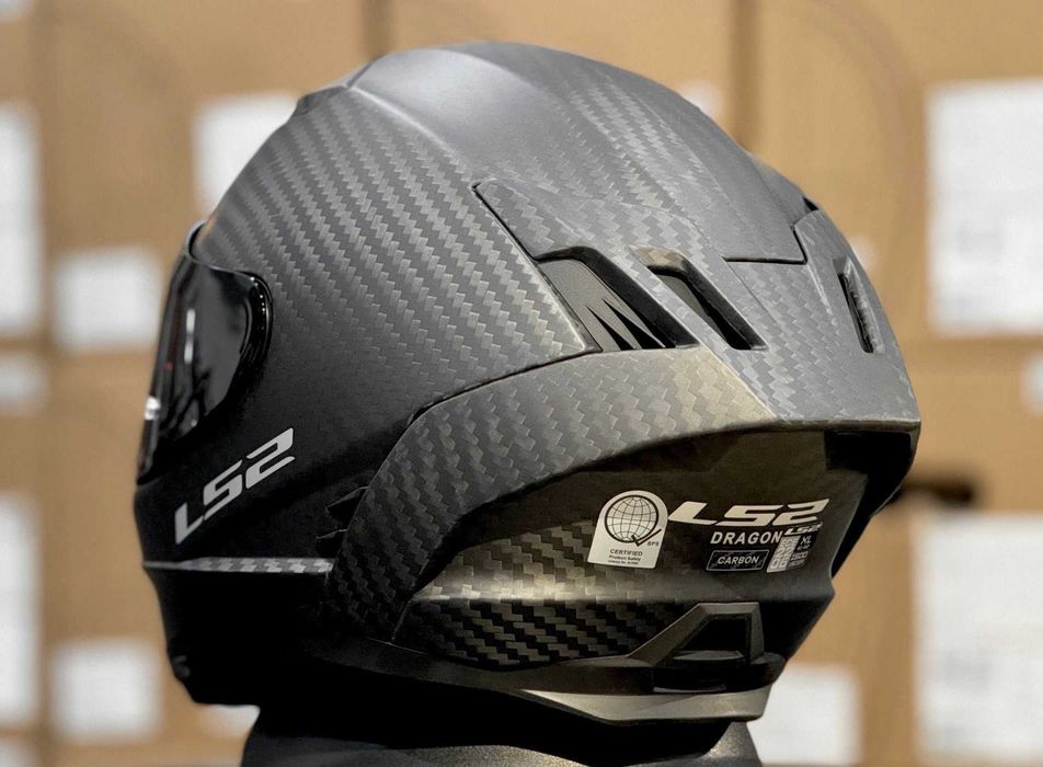 Capacete NOVO LS2 FF807 Dragon Carbon Mat. Desconto+EXTRAS. Tam XL